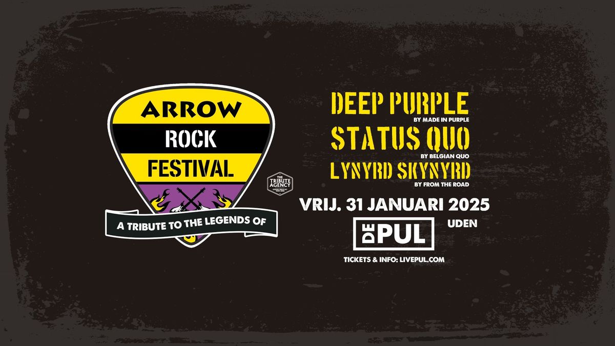 A Tribute to the Legends of Arrow Rock Festival | De Pul Uden