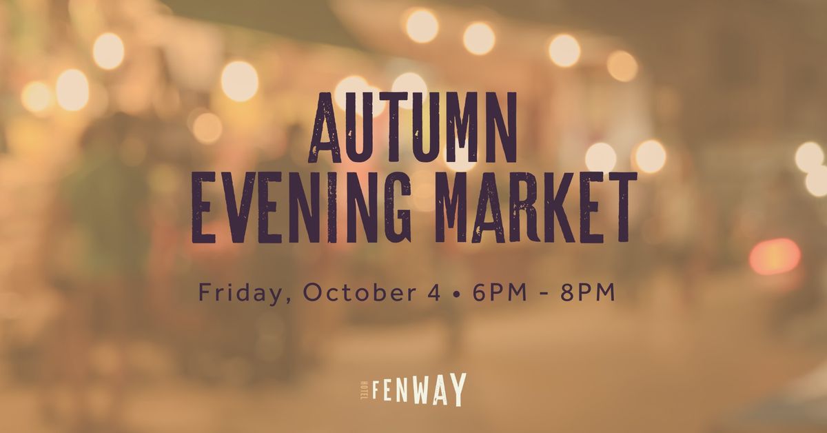 Autumn Evening Market