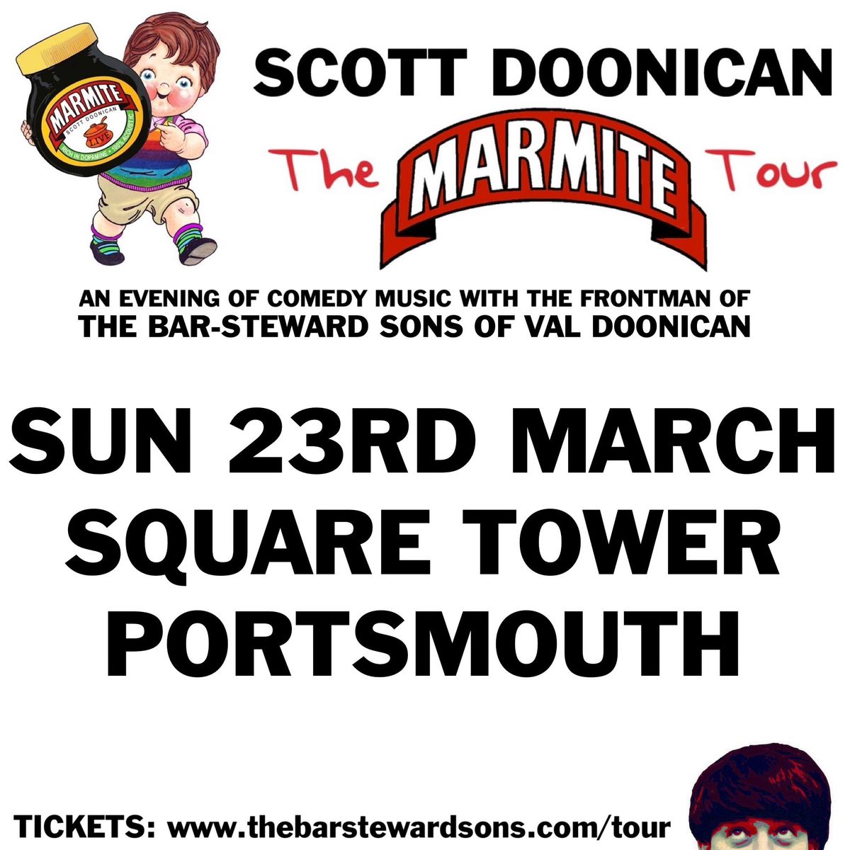 Scott Doonican ONE MAN SHOW Portsmouth - Square Tower