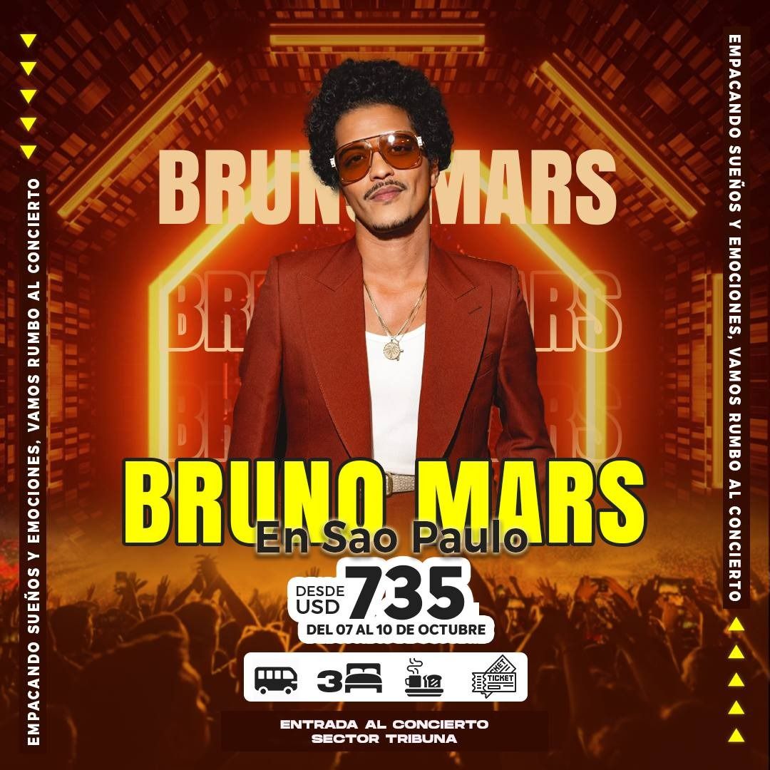 Bruno Mars Live in Brasil