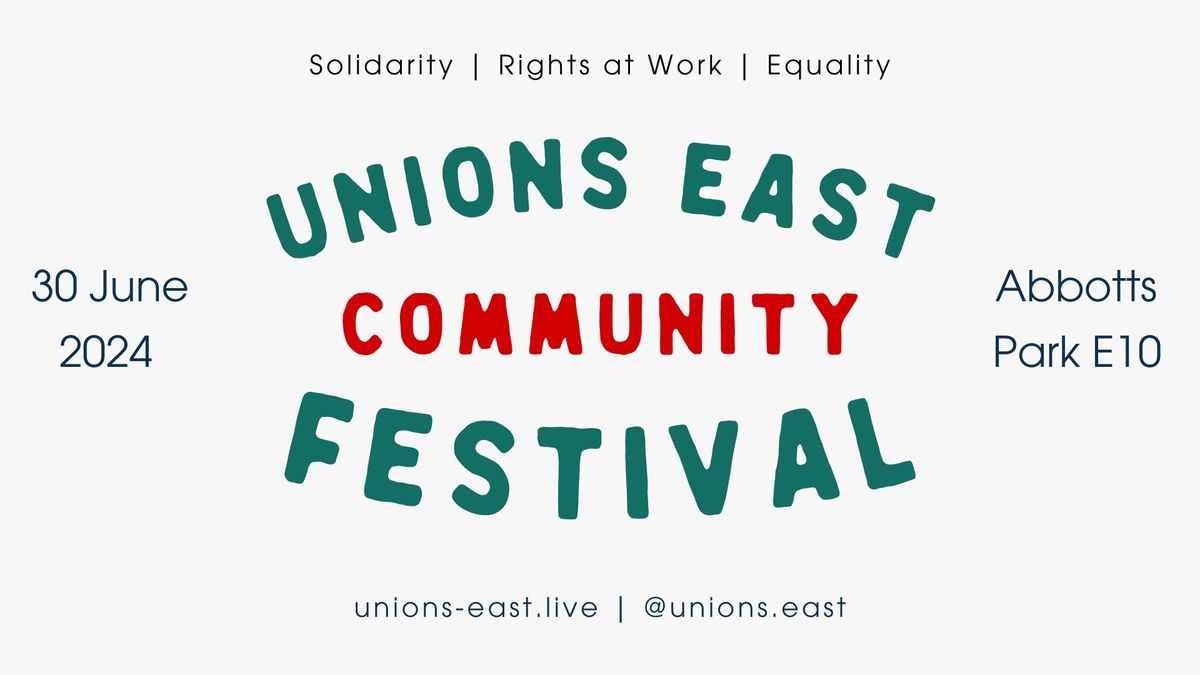 Unions East Community Festival 2024