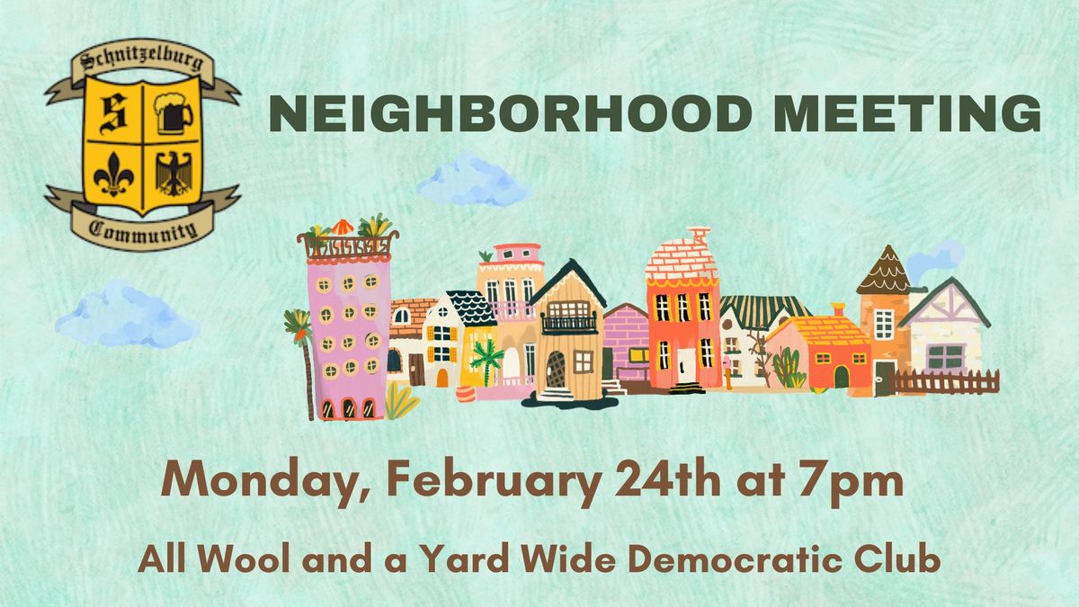 SACC February Neighborhood Meeting