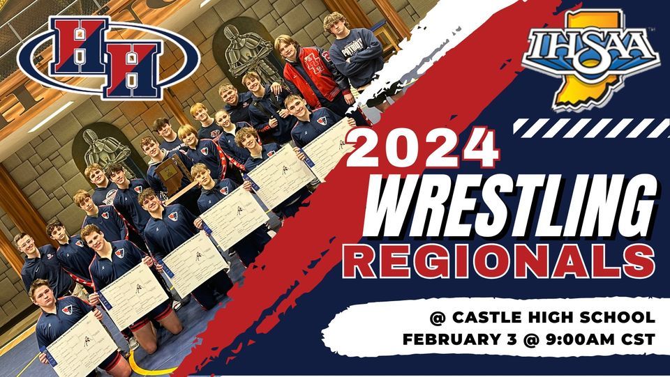 2024 Wrestling Regionals, Castle High School, Newburgh, 3 February 2024