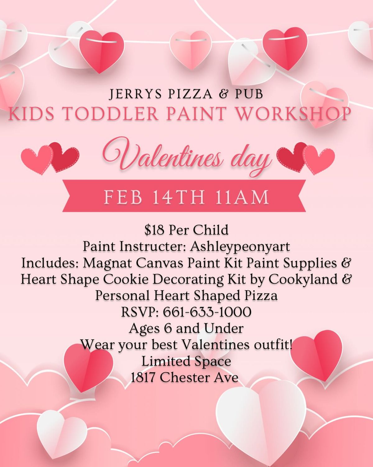 KIDS TODDLER WORKSHOP