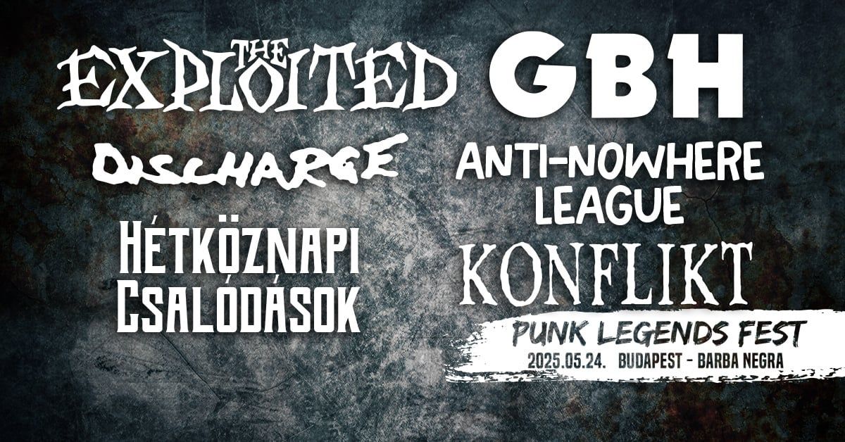 Punk Legends fest - Budapest (HUN) 