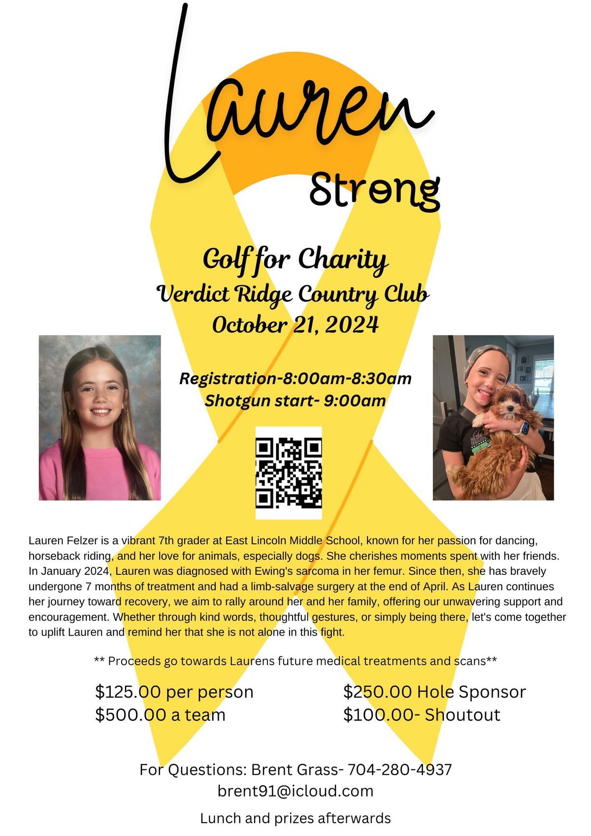 Lauren Strong Golf for Charity Tournament 2024