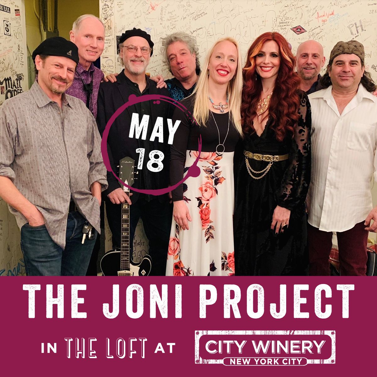 The Joni Project featuring Katie Pearlman & her band at City Winery NYC