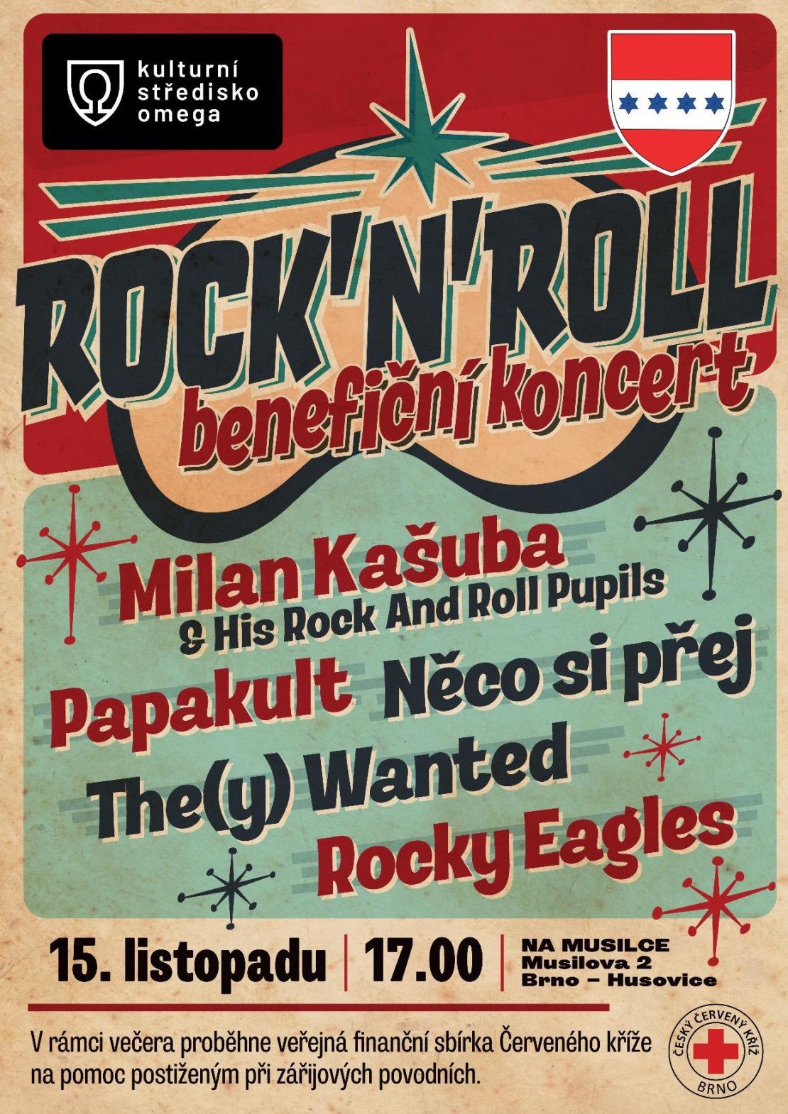 ROCK\u00b4N\u00b4ROLL BENEFI\u010cN\u00cd KONCERT