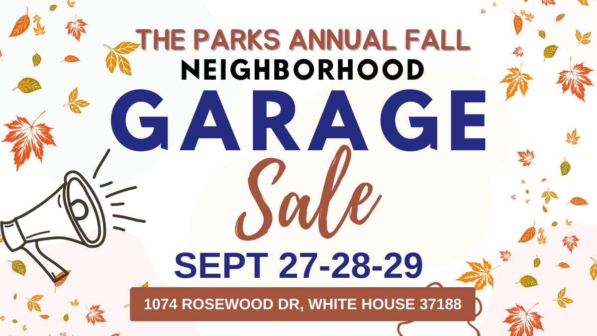 The Parks Fall Garage Sale