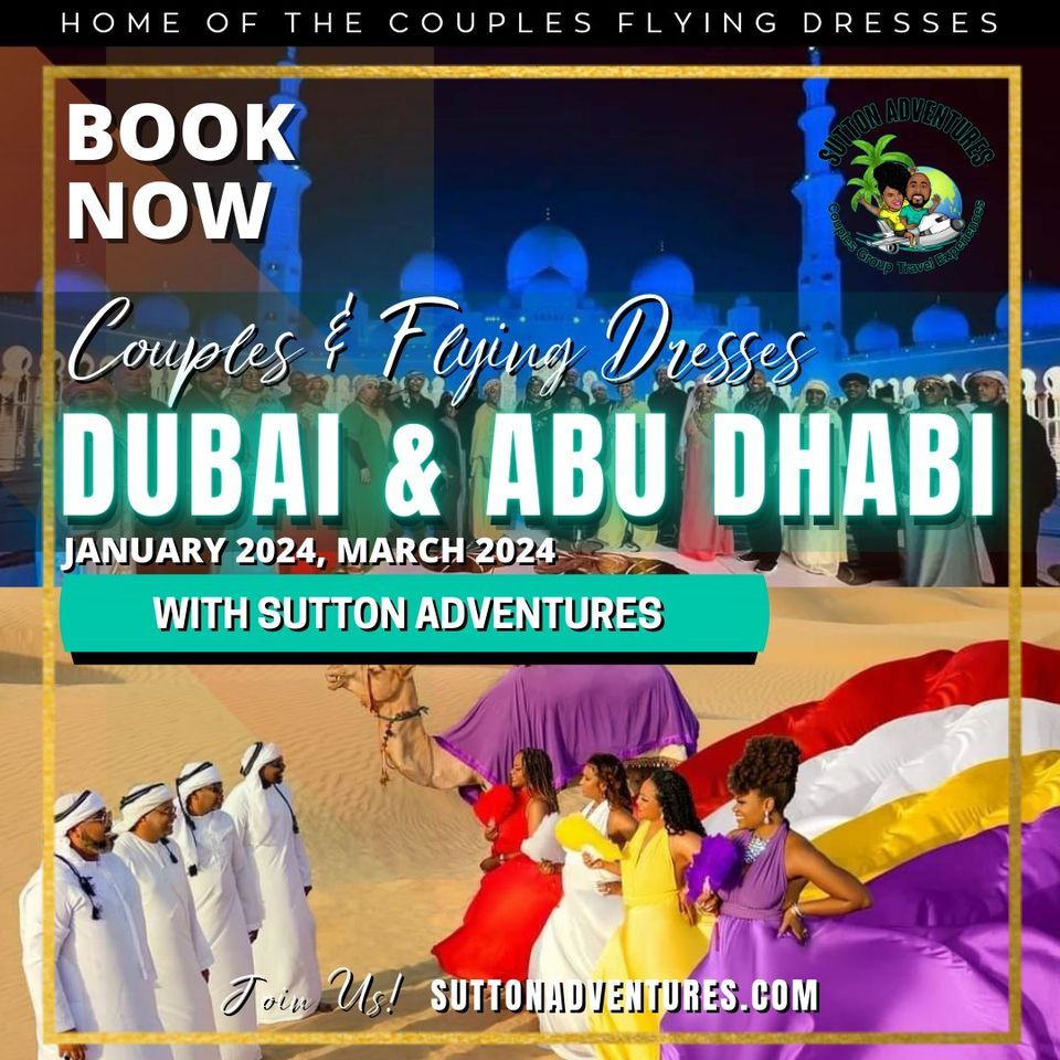Couples & Flying Dresses | Dubai & Abu Dhabi