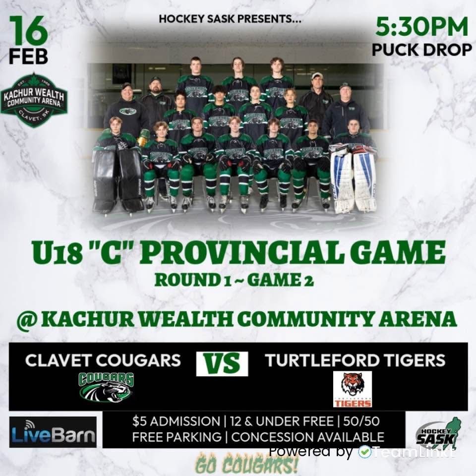 U18 Provincial Game vs Turtleford