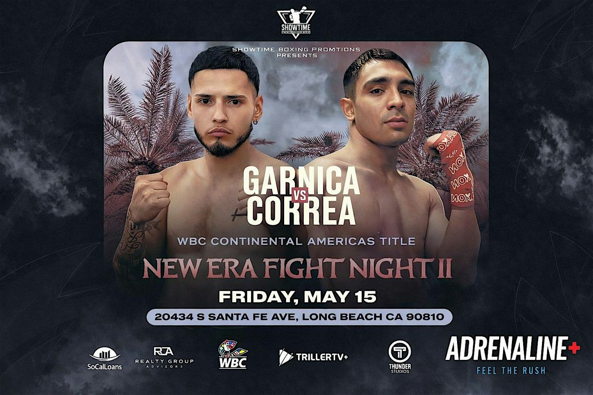 New Era Fight Night III: Garnica vs. Correa WBC Continental Americas Bantam