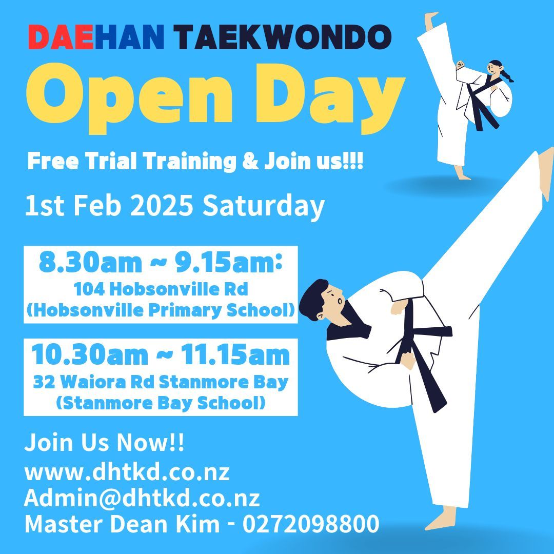 TaeKwonDo Open Day