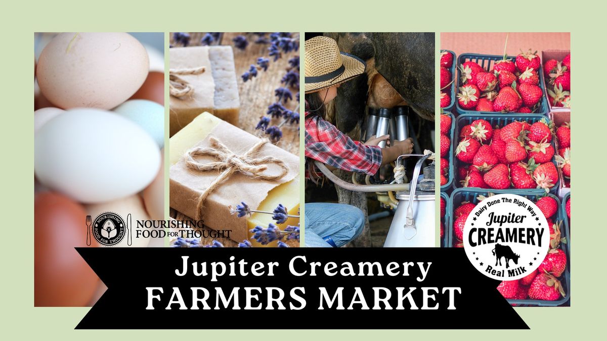 Farmers Market at the Jupiter Creamery