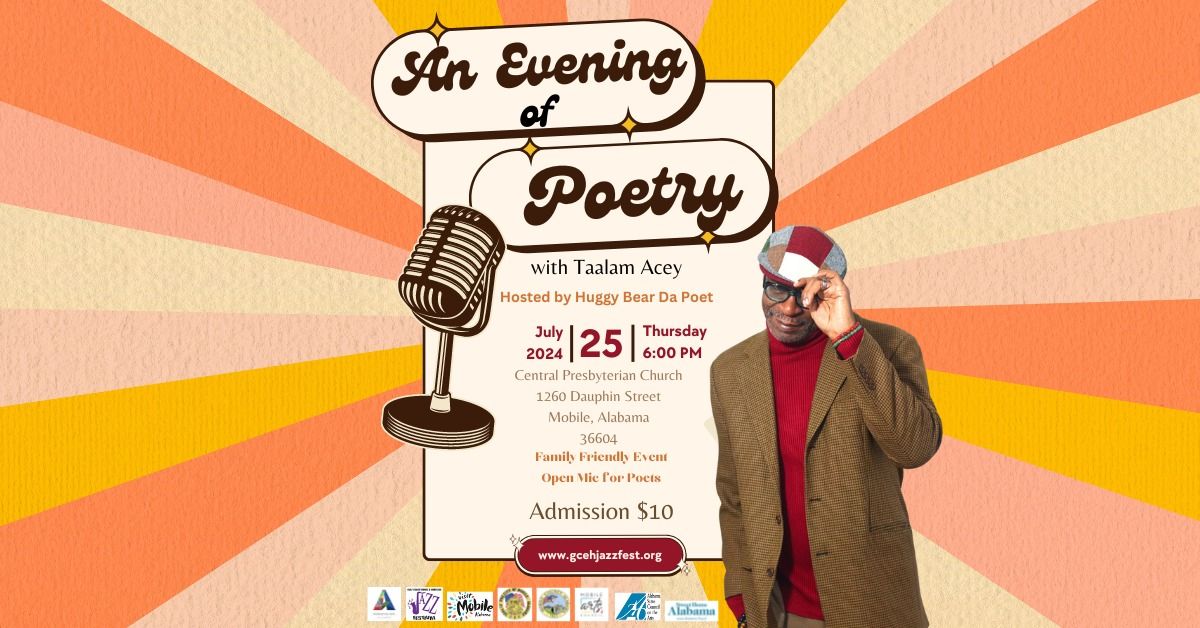 An Evening of Poetry with Taalam Acey