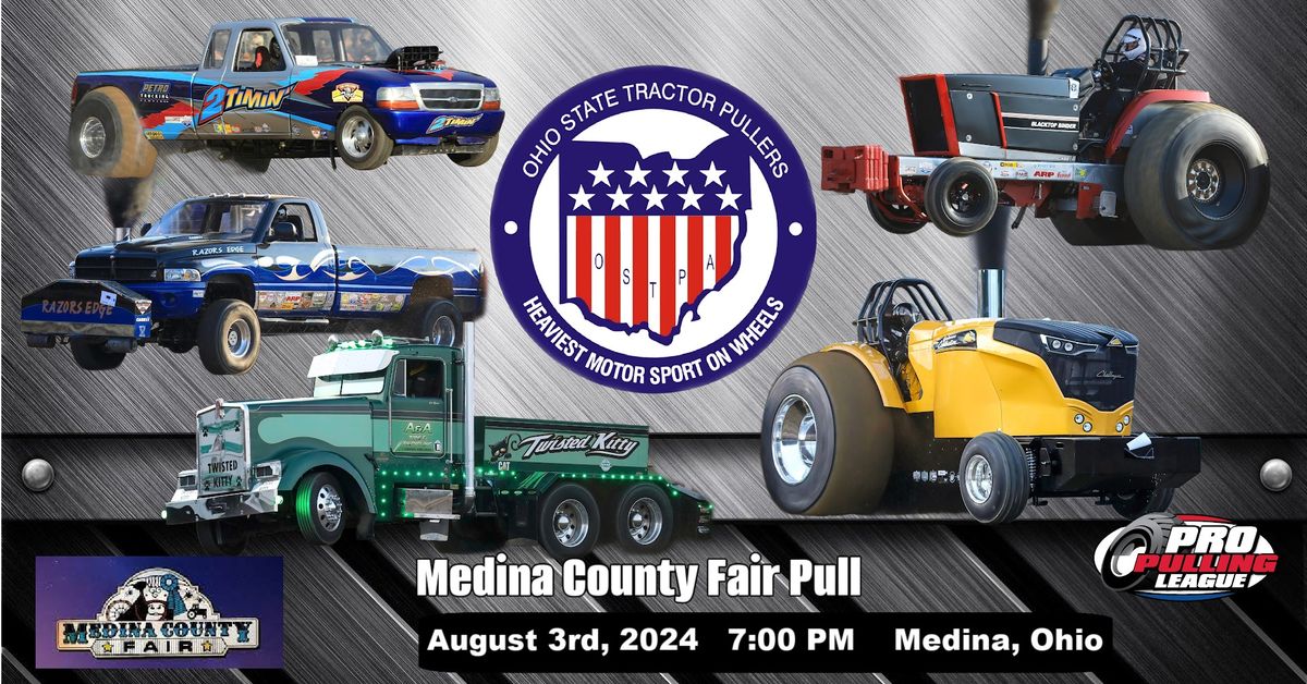 Medina County Fair Pull