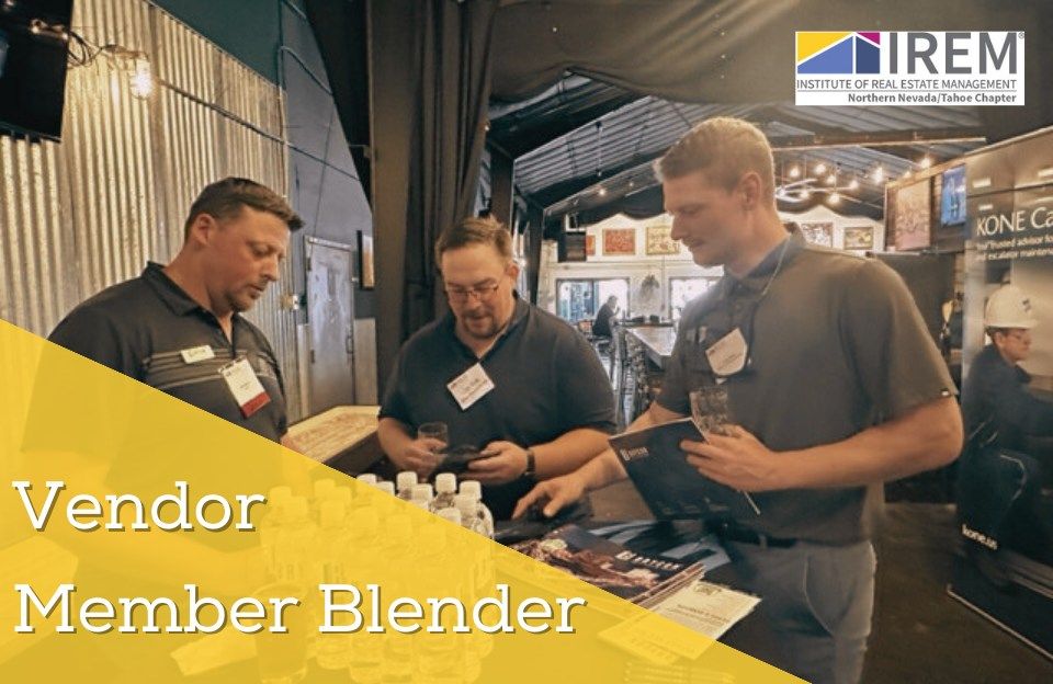 IREM Vendor Member Blender 2024