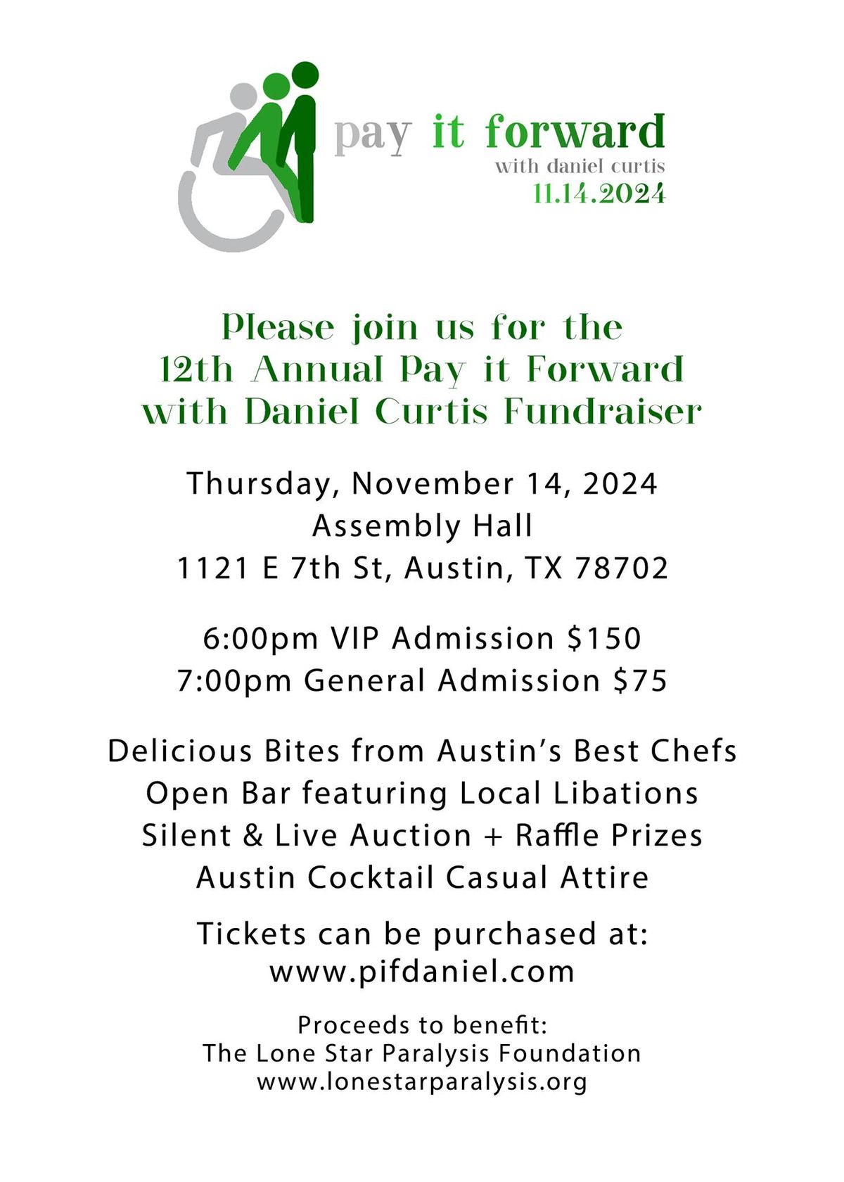 12th Annual Pay it Forward 