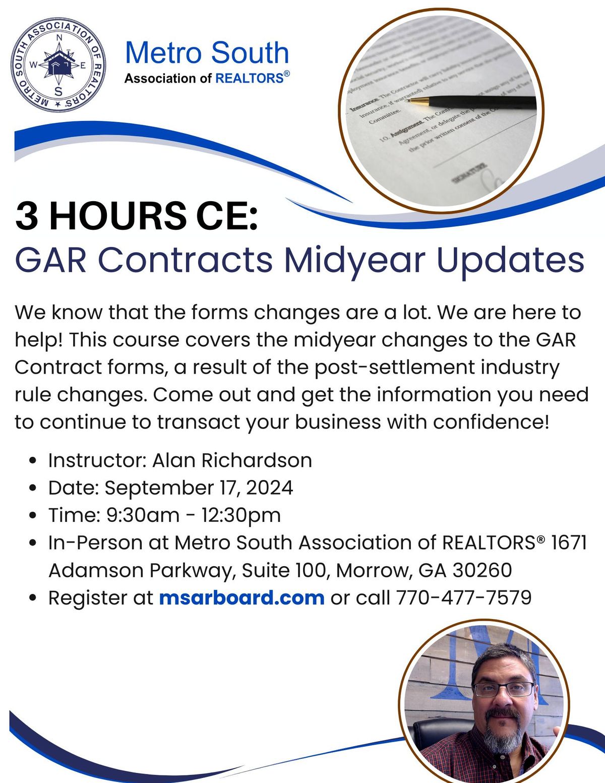 3 Hours CE: GAR Contracts Midyear Update