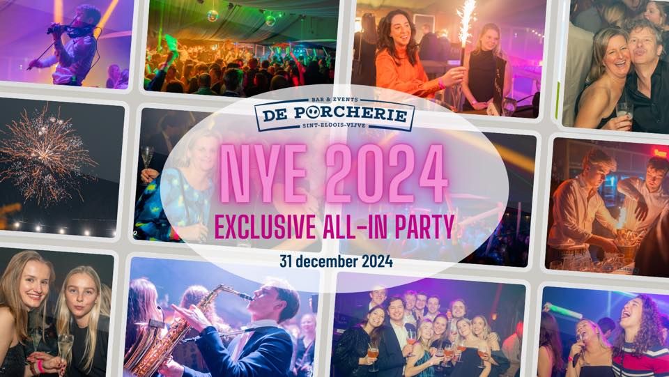 New Year\u2019s Eve 2024 @ De Porcherie