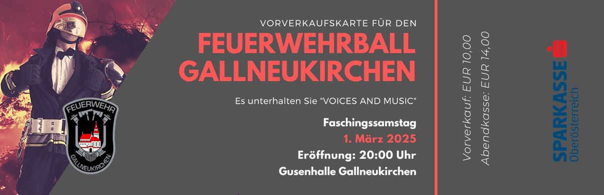 Feuerwehrball der FF Gallneukirchen