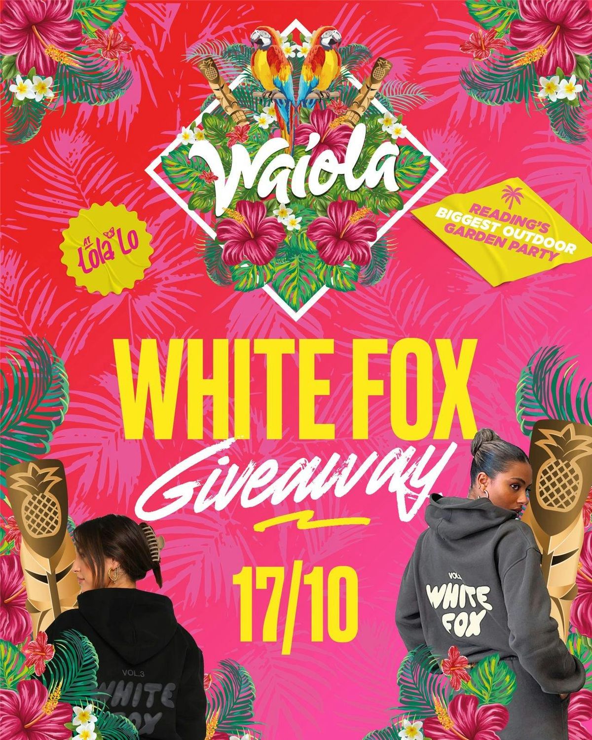 Waiola : WHITE FOX GIVEAWAY \ud83e\udd73