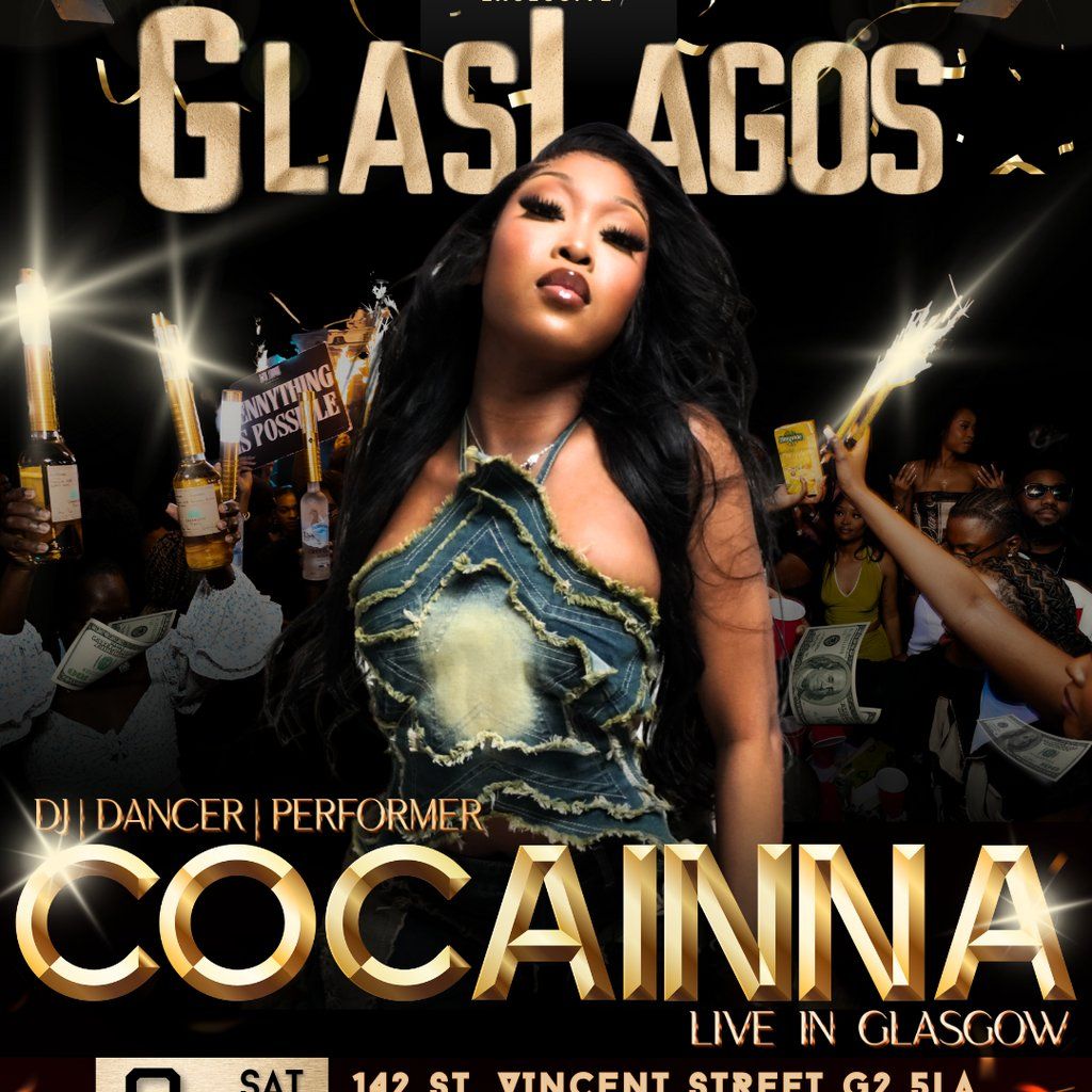 GLASLAGOS!!!DJ COCAINNA: Live in Glasgow!