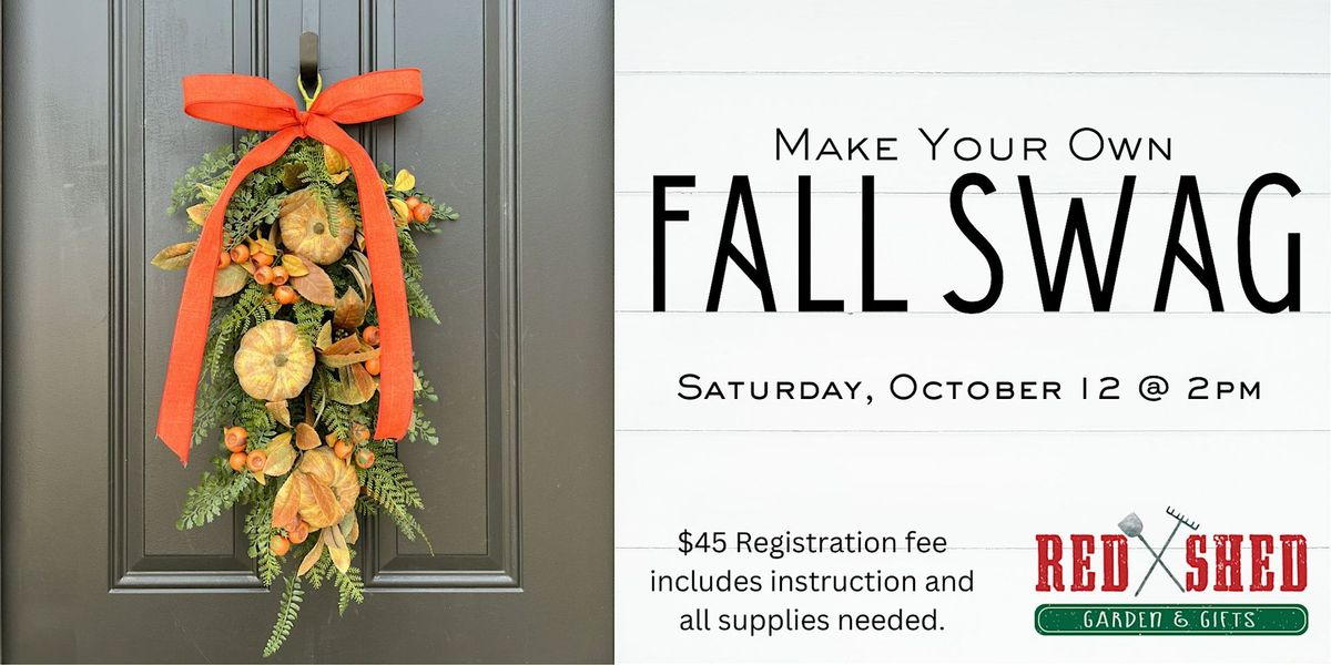 Make Your Own Fall Swag