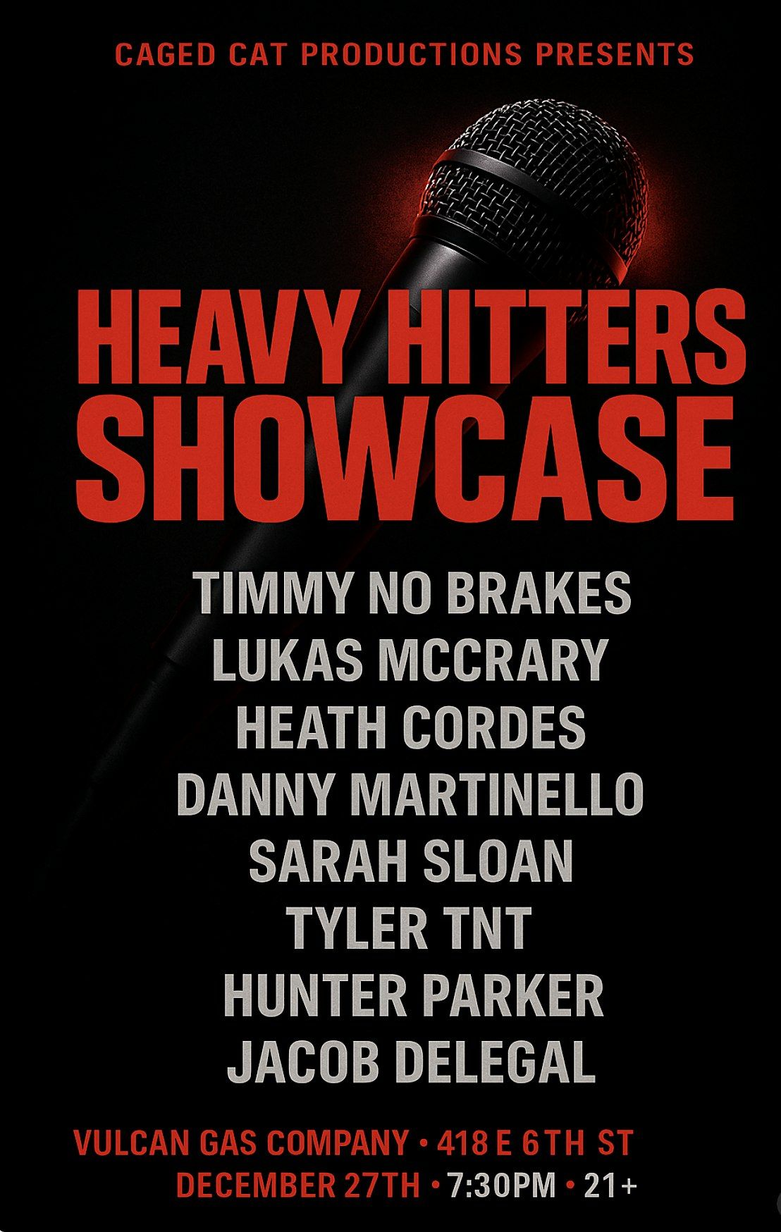 HEAVY HITTERS SHOWCASE ft. TIMMY NO BRAKES, LUKAS MCCRARY & MORE!