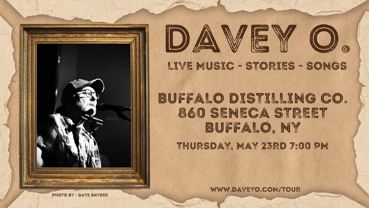 Davey O.  - LIVE! at Buffalo Distilling Co.