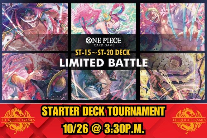 ONE PIECE STARTER DECK ST15-20 RELEASE TOURNAMENT!!!!!!