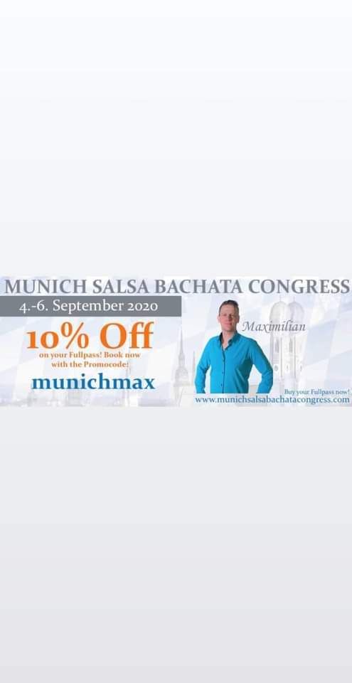 Munich Salsa Bachata Congress mit Promocode #munichmax