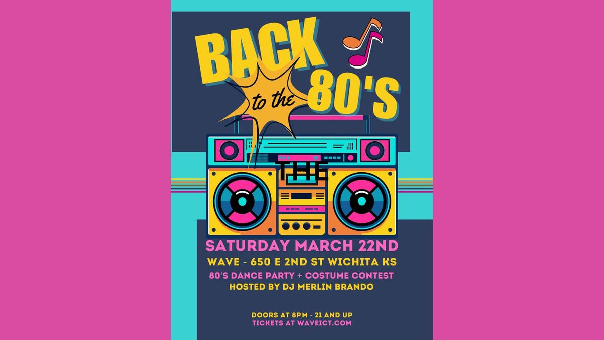 Back to the 80's Night