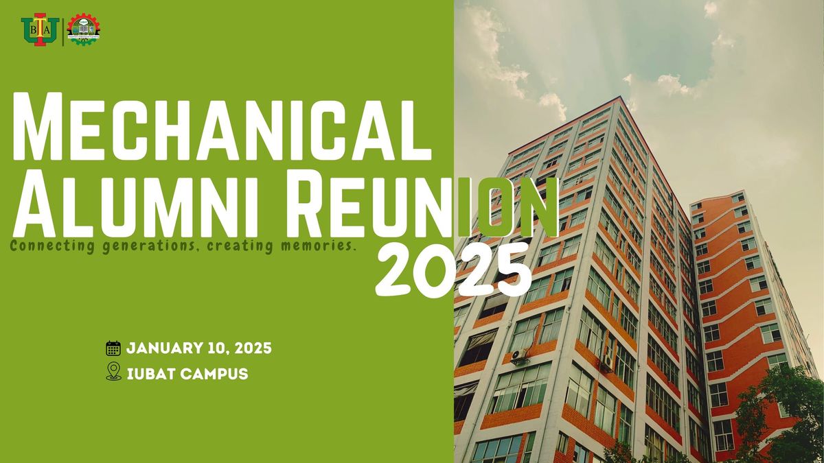 Mechanical Alumni Reunion-2025