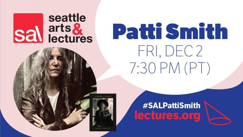 SAL Presents: Patti Smith In-Person & Online