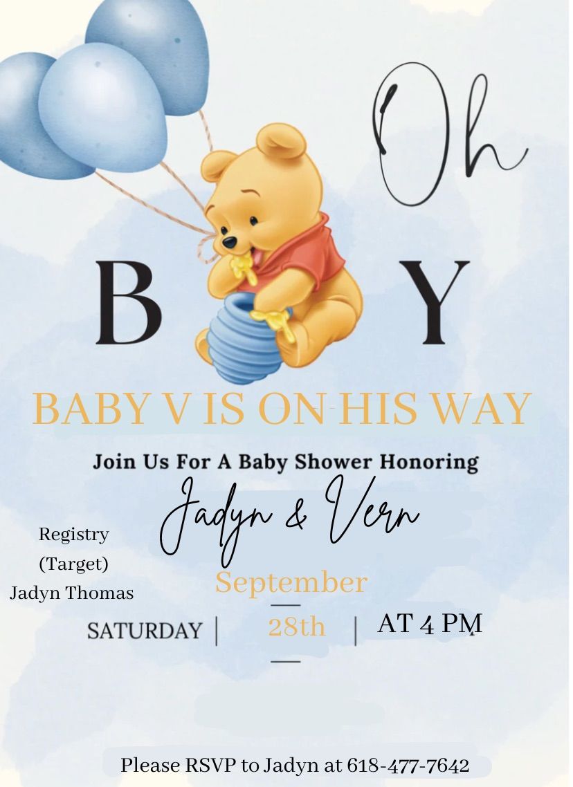 Jadyn & Vern\u2019s Babyshower\ud83e\uddf8\ud83d\udc99