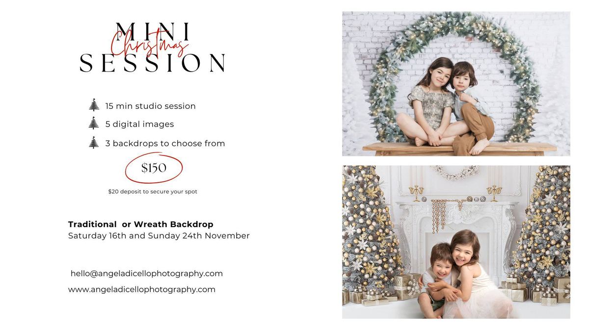 Christmas Mini Sessions