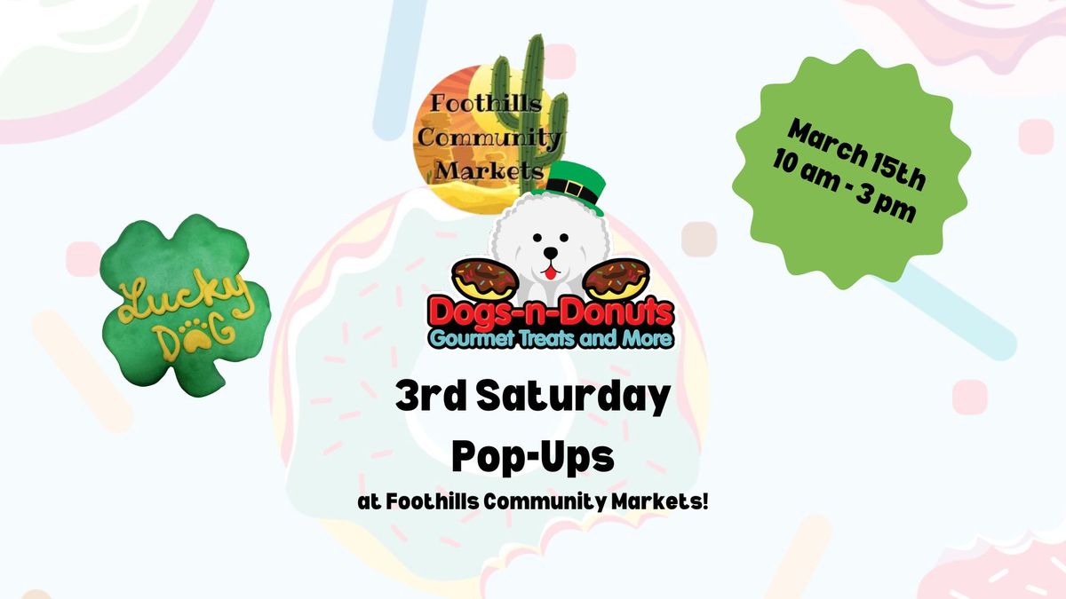 3rd Saturday Pop-Up!