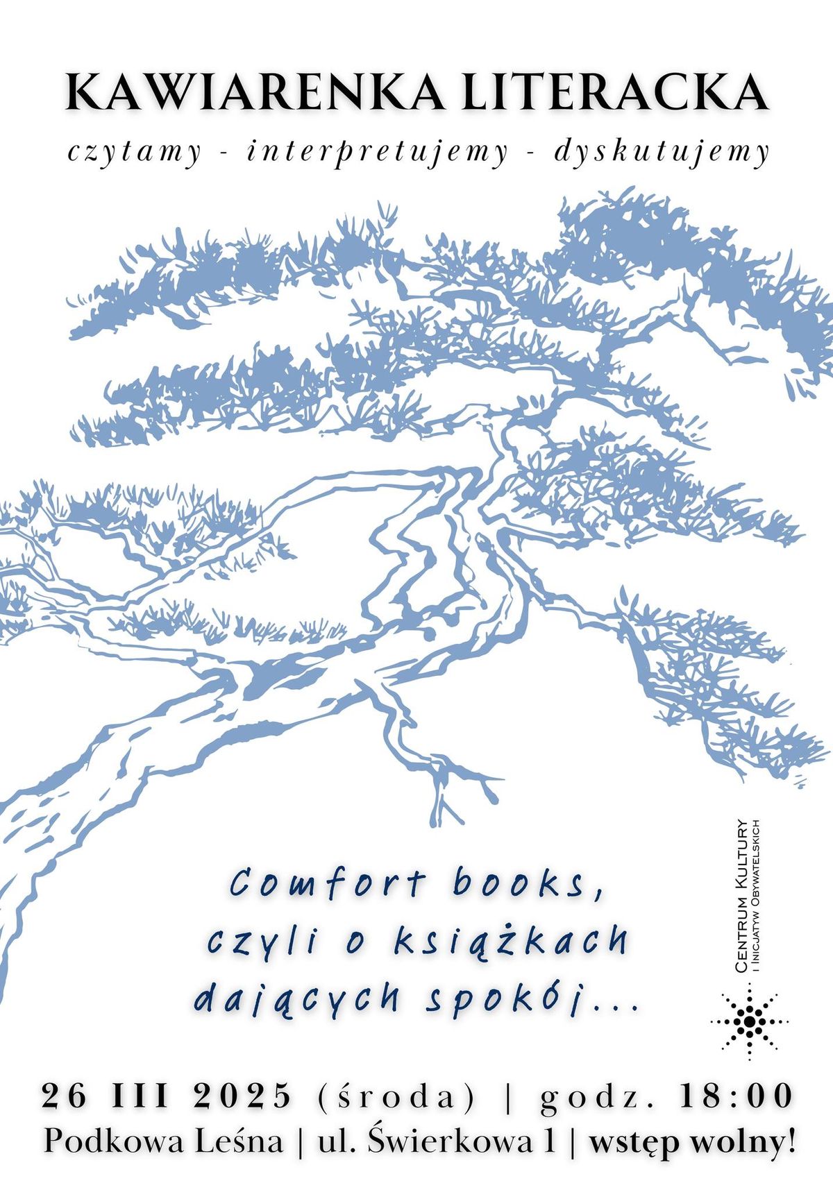 Kawiarenka Literacka: Comfort books