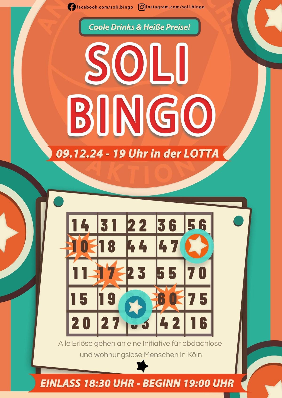 Soli-Bingo am 9.12 in der Lotta