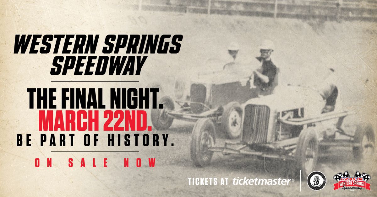 Western Springs Speedway: LEGENDS NIGHT