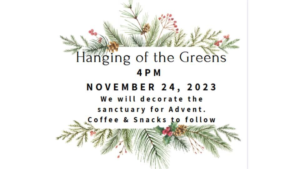 Hanging of the Greens