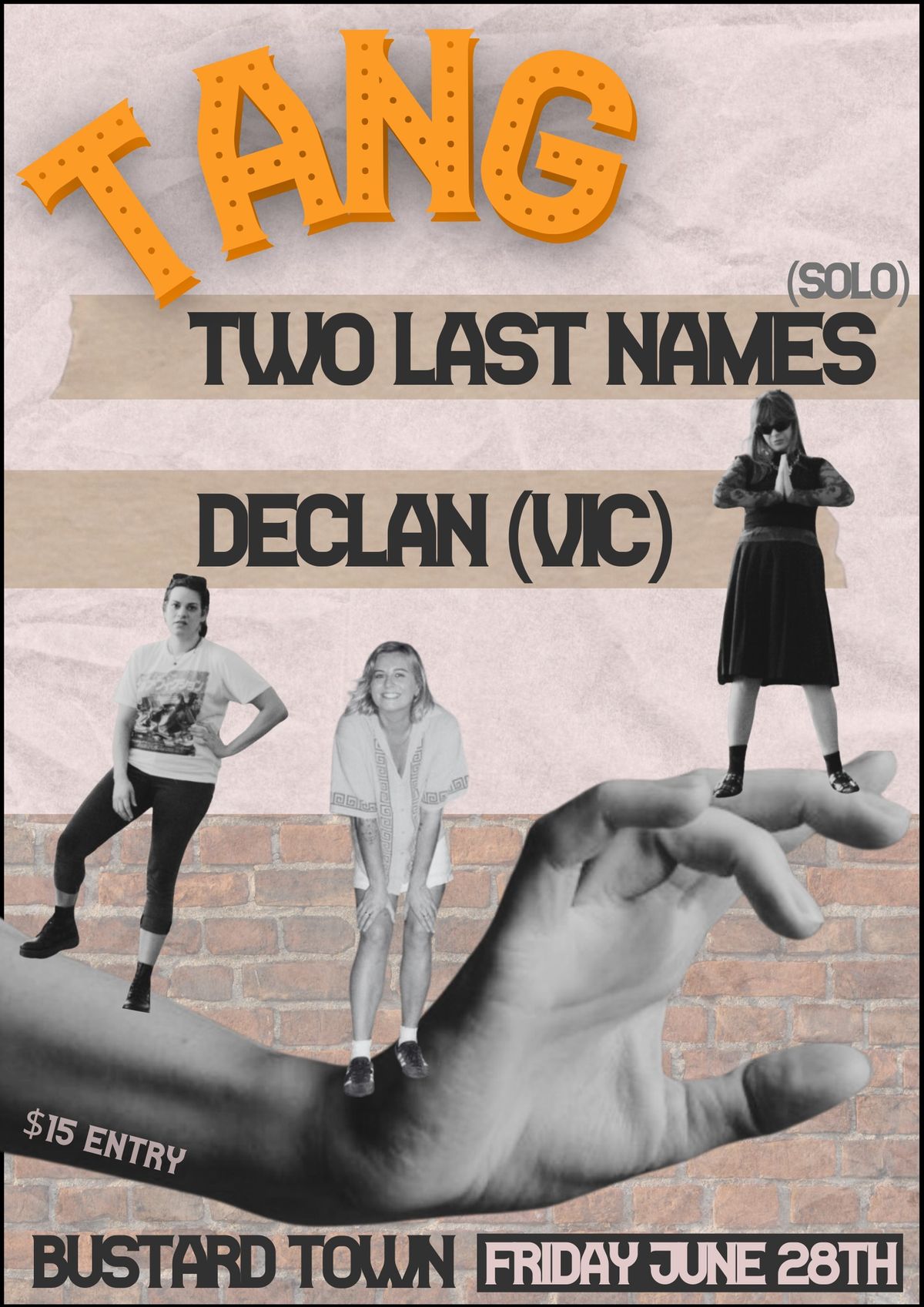 TANG w\/ Two Last Names & Declan