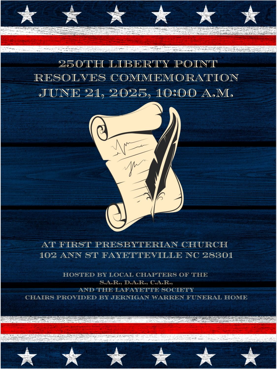 250 Liberty Point Resolves Commemoration