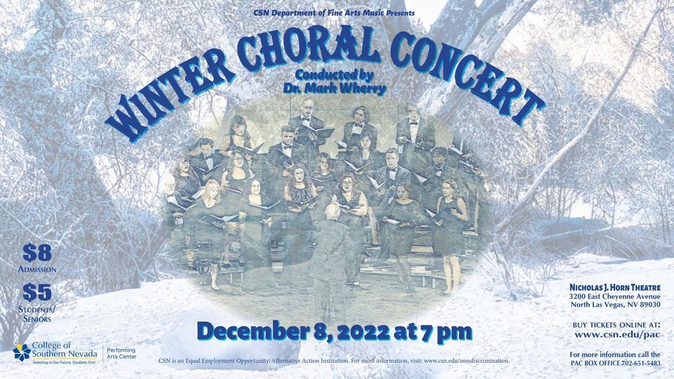 CSN Winter Choral Concert