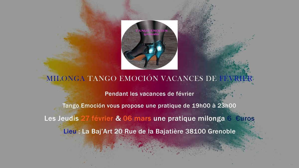 Milonga Tango Emocion