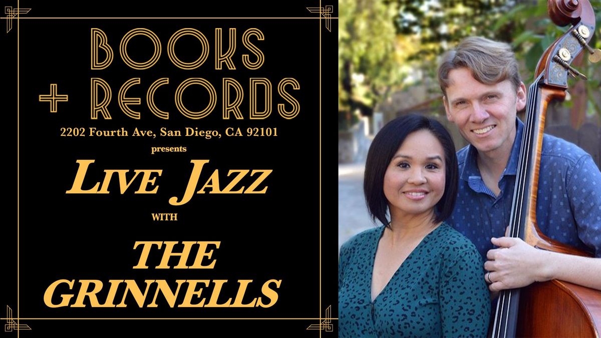Books + Records Presents: Live Jazz with The Grinnells