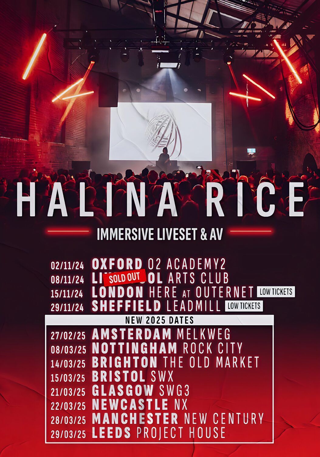 Halina Rice London Tickets