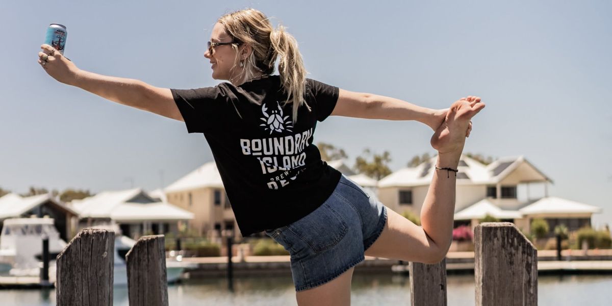 Beer Yoga at Mandurah Crab Fest 2025