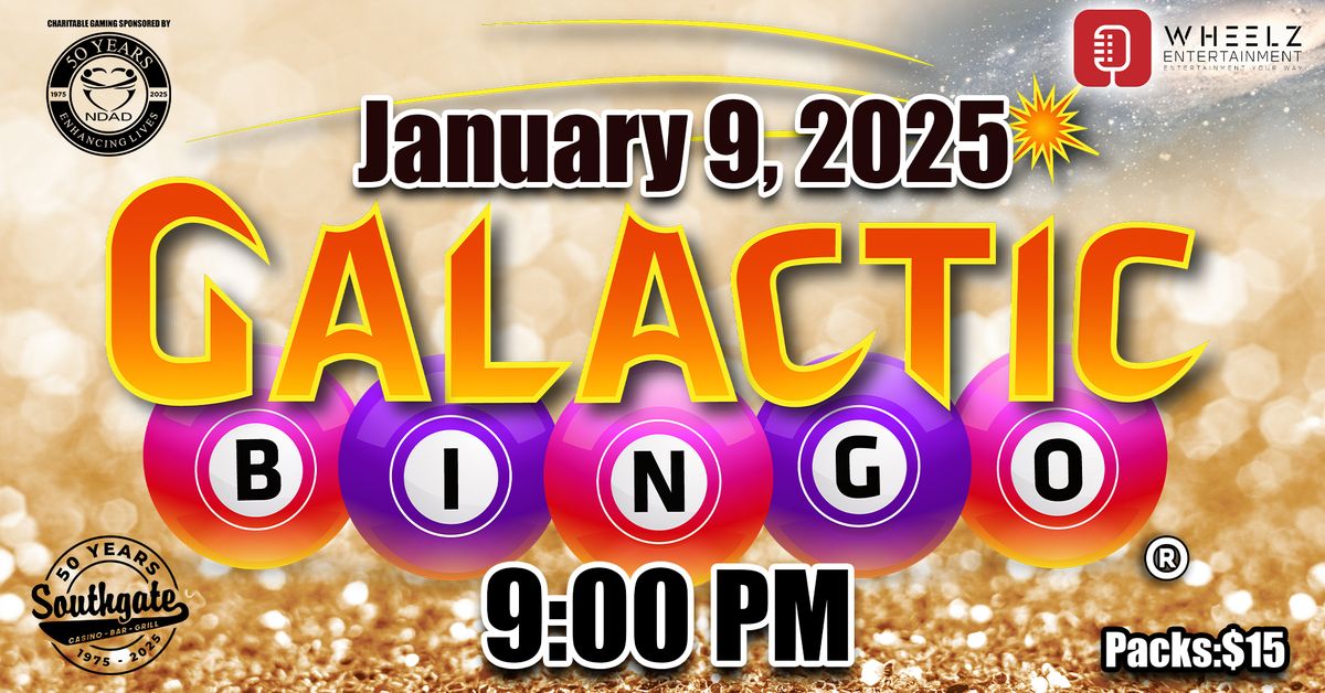 January Galactic Bingo @ Southgate